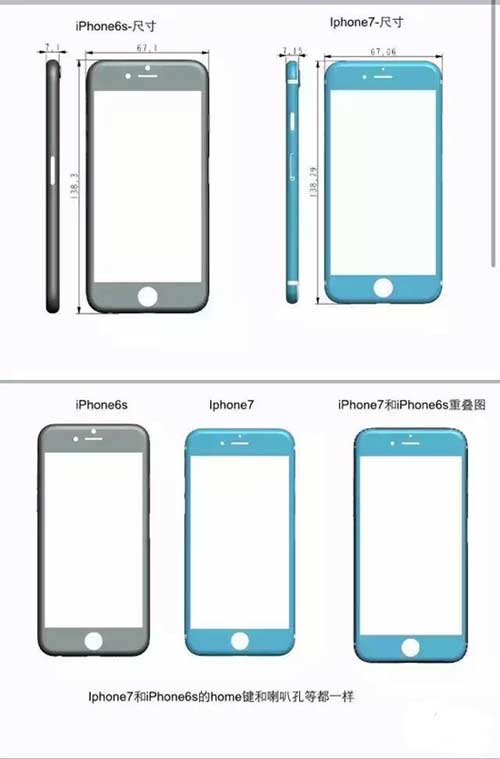 外媒又放出iPhone 7真機諜照：取消3.5mm耳機端口