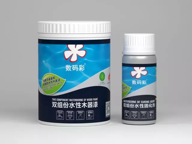 數(shù)碼彩雙組份水性木器漆，讓家具表面一抹即凈